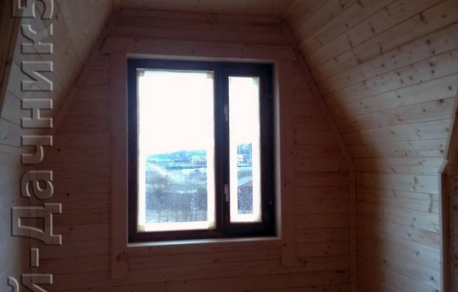 4 Брусовой дом К-14 6×9, 92 м², Московская область, Можайский район, деревня Синичино, ДНП Лесная поляна (5)